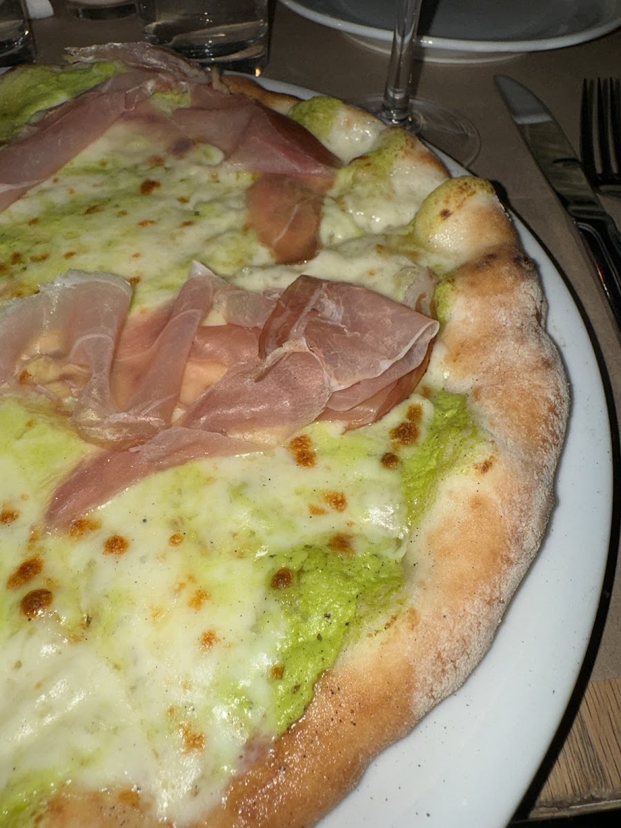 Zuchini pizza