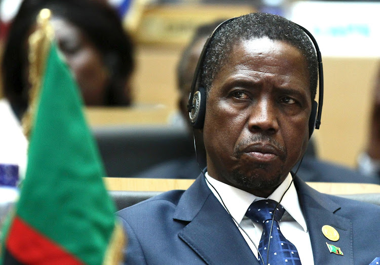 Zambian President Edgar Lungu announced the removal of the country's Central Bank governor Denny Kalyalya.