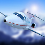 Airplane Fly the Swiss Alps Apk