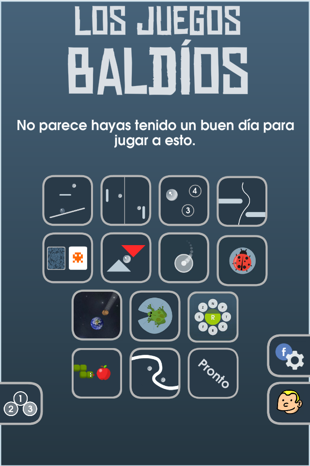 Android application Bloody Games screenshort