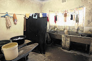 Accommodation shared by 28 nurses at Madweleni Hospital, in Eastern Cape. The squalor is indicative of the shocking state of the healthcare sector, in which corruption has reached 'uncontrollable levels', according to a study by the Wits School of Public Health
