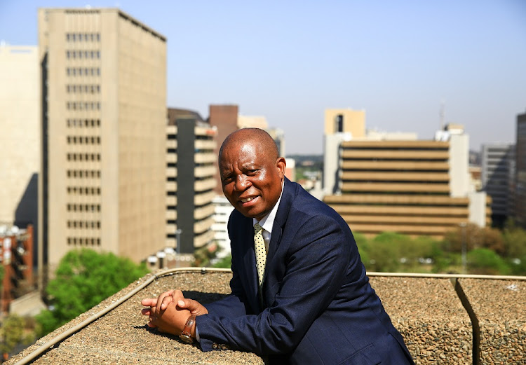 Johannesburg Mayor Herman Mashaba at his offices in Braamfontein.