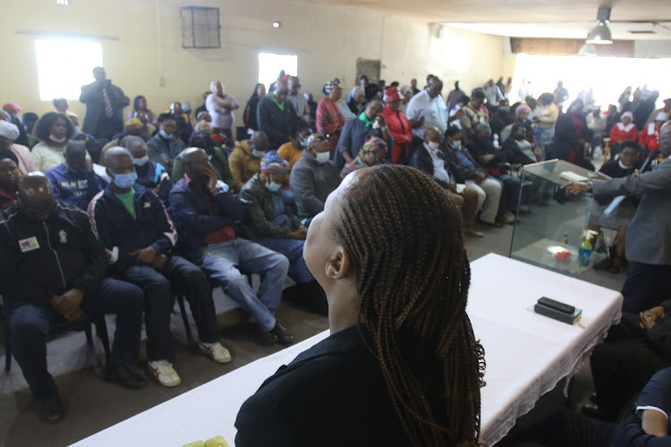 A mass prayer meeting was held on Monday for the families of the victims who died at the East London tavern.