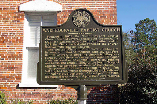 Founded in 1806, the North Newport Baptist Church has had several homes over the years. In 1923, the Church moved to this location and in 1952 the Church voted and renamed the church Walthourville...