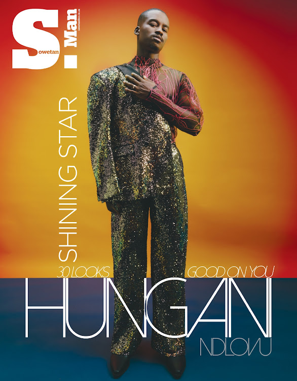 Skeem Saam actor Hungani Ndlovu gracee our SMan cover for the Sowetan SMag magazine April issue.