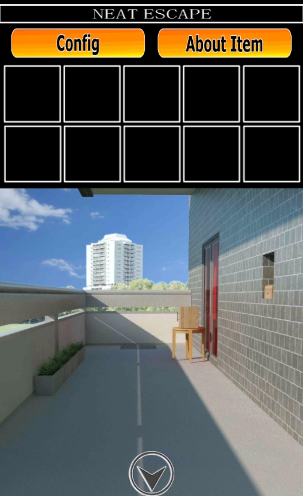 Android application Escape Game: veranda screenshort