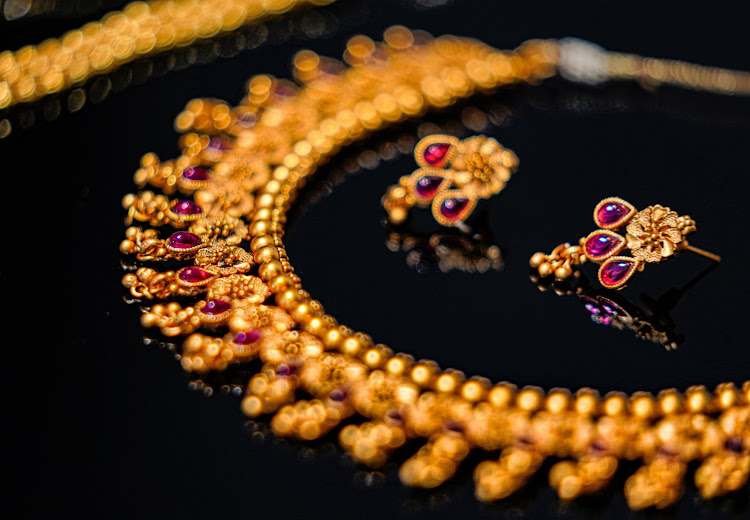 Gold jewellery. Picture: UNSPLASH/VAIBHAV NAGARE