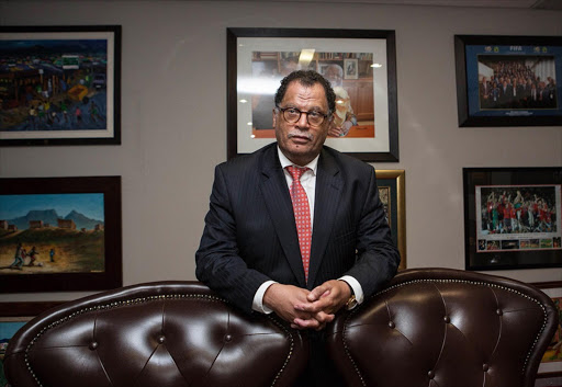 Danny Jordaan in Johannesburg last year. As president of the South African Football Association, he furiously defends payments made to dogy officials after South Africa won the 2010 Soccer World Cup bid.