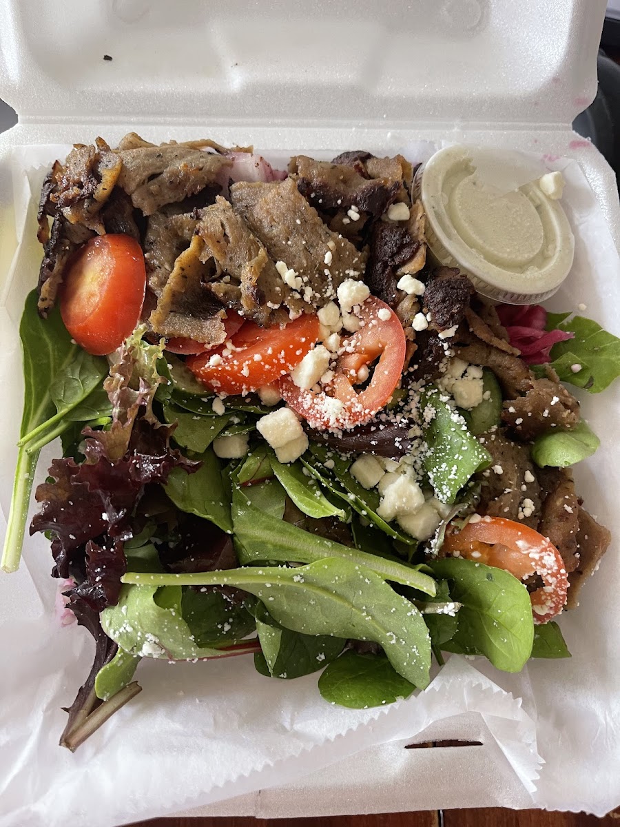 Middle Eastern Gyro salad