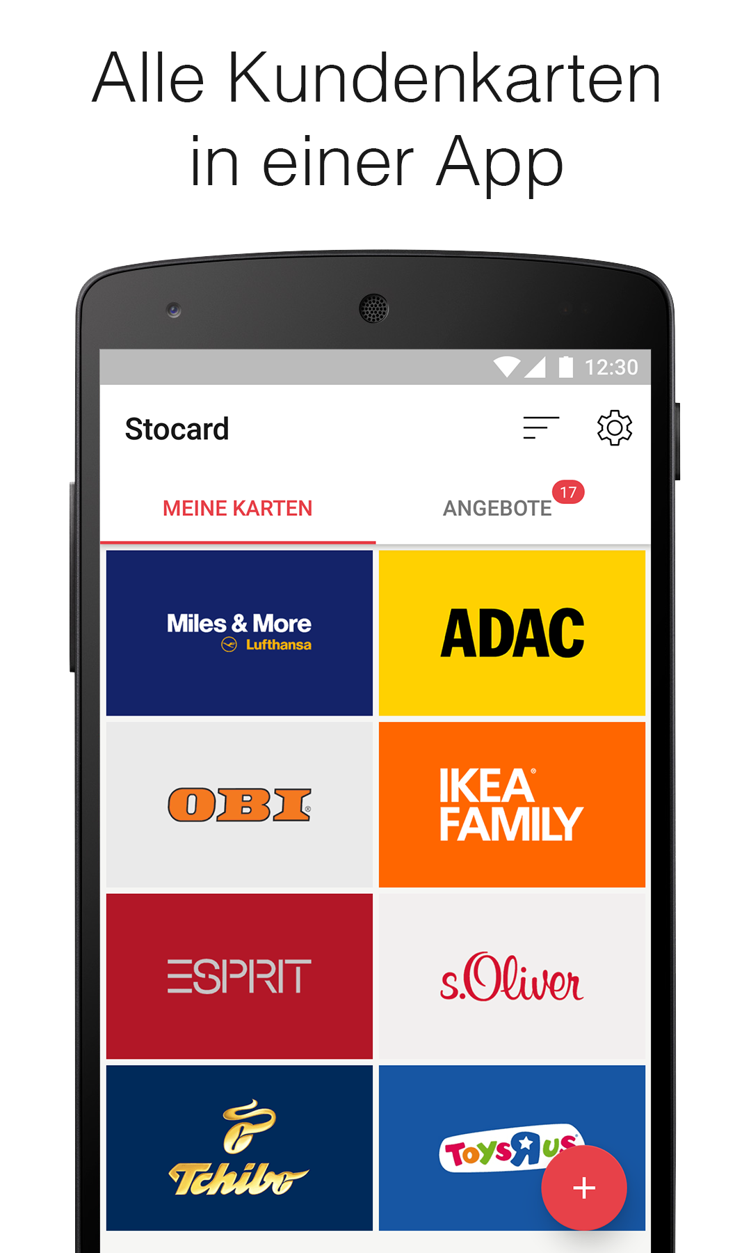 Android application Stocard - Rewards Cards Wallet screenshort