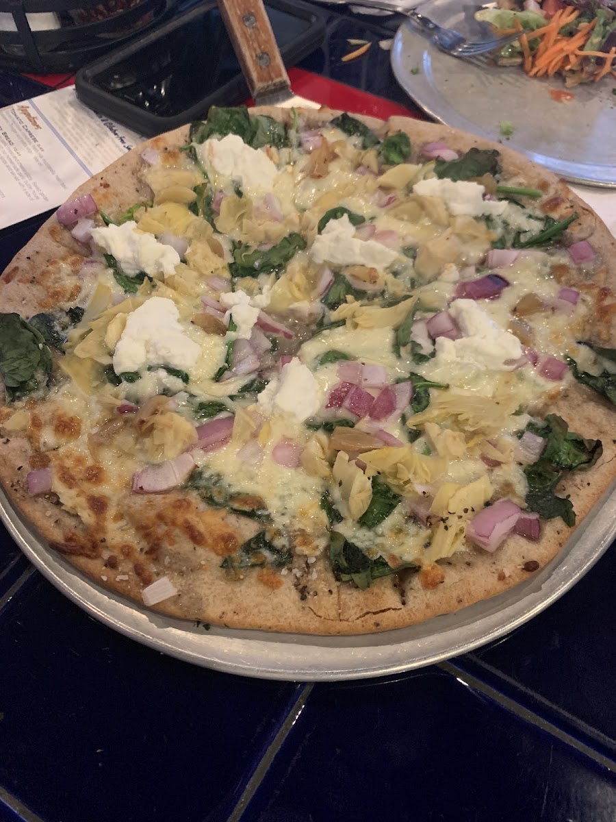 Gluten-Free Pizza at Blue Moon Pizza