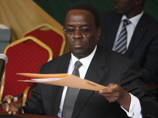 Chief Justice Willy Mutunga. Photo/File