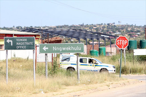 April 03, 2017. Vuwani is under siege again over the long-running municipal demarcation issue. Pic: Antonio Muchave. © Sowetan