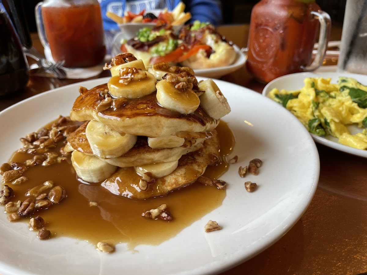 GF Bourbon Street Pancakes, from Another Broken Egg