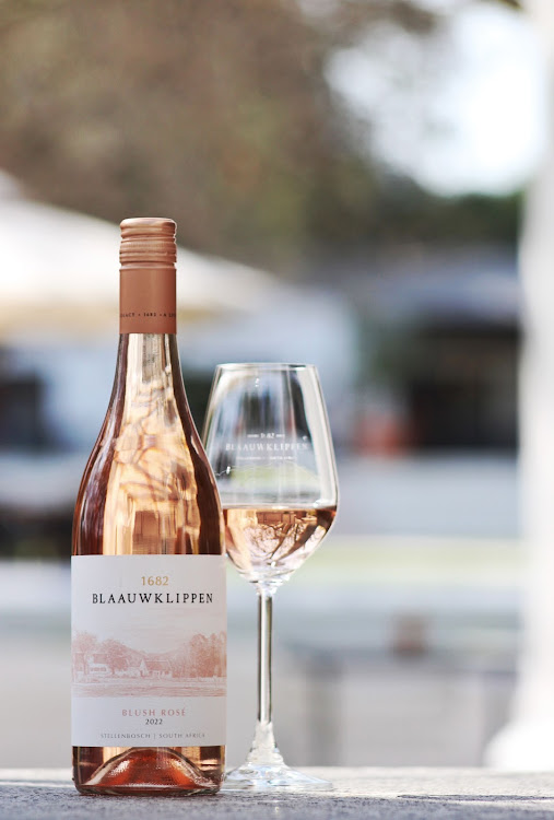 Blaauwklippen Rosé 2023 – a stellar pink vino.