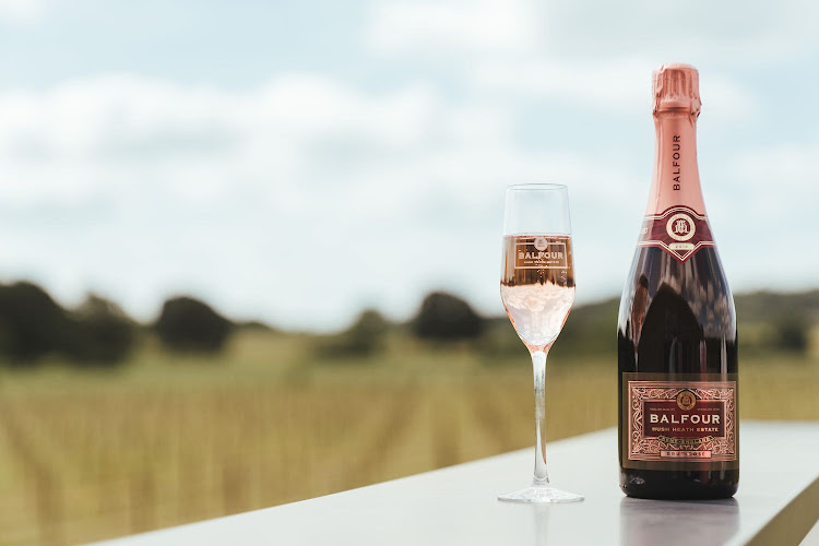 Balfour Winery English sparkling rosé.