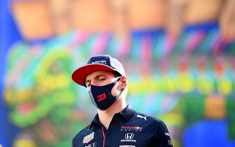 Max Verstappen walks in the Paddock during previews ahead of the F1 Grand Prix of Mexico at Autodromo Hermanos Rodriguez on November 04, 2021 in Mexico City, Mexico.