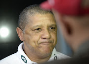 Allister Coetzee at OR Tambo International Airport on December 04, 2017 in Johannesburg.