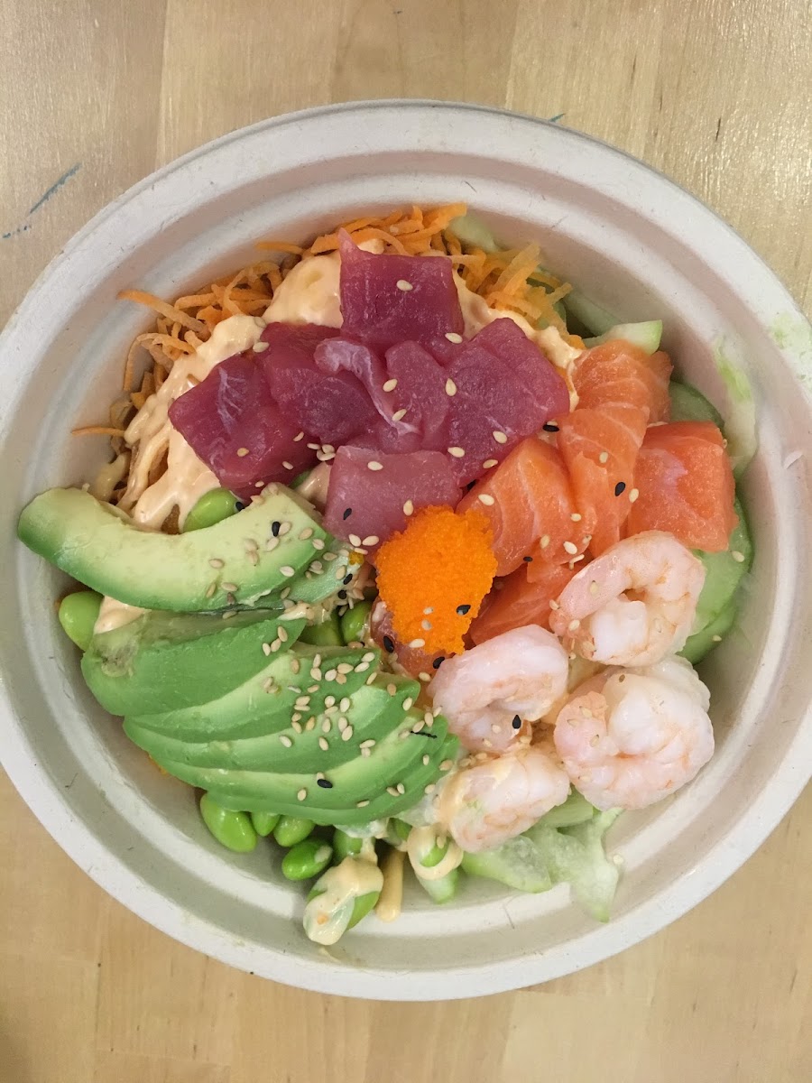 Gluten-Free at Poke Burrito