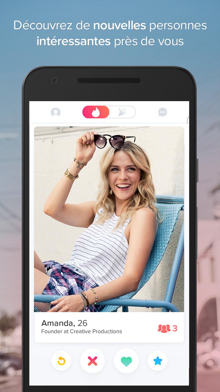 Android application Tinder - Dating & Make Friends screenshort