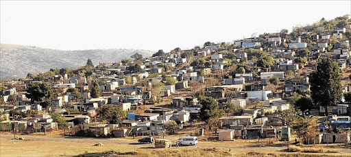 Phomolong informal settlement, in Atteridgeville, Pretoria. Atteridgeville protesters tried to close down a road on Wednesday morning. File photo.