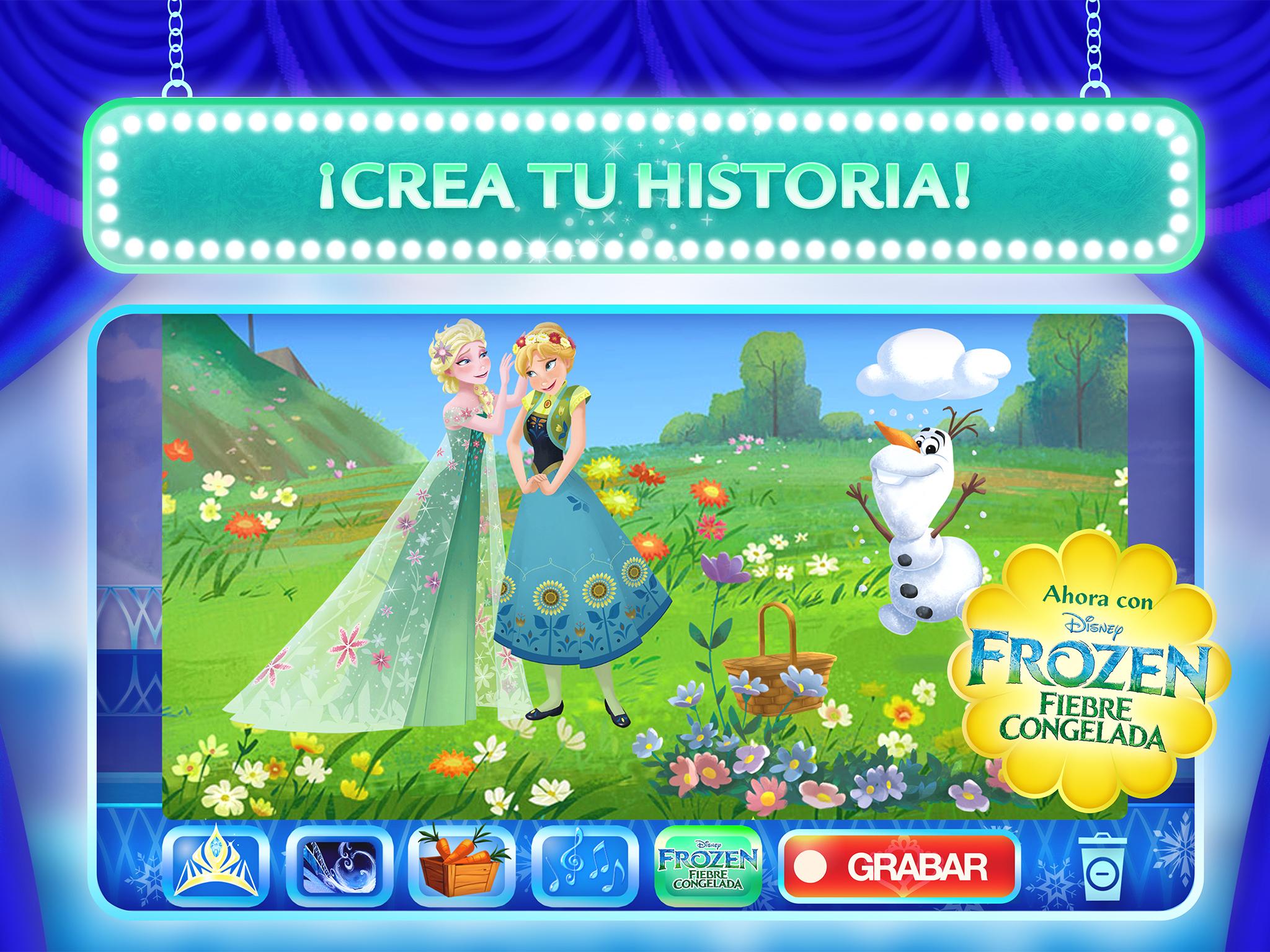 Android application Frozen Story Theater screenshort