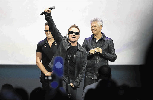 HATS OFF: Bono of Irish rock band U2 has publicly worried about the new album, which is actually a bit of all right