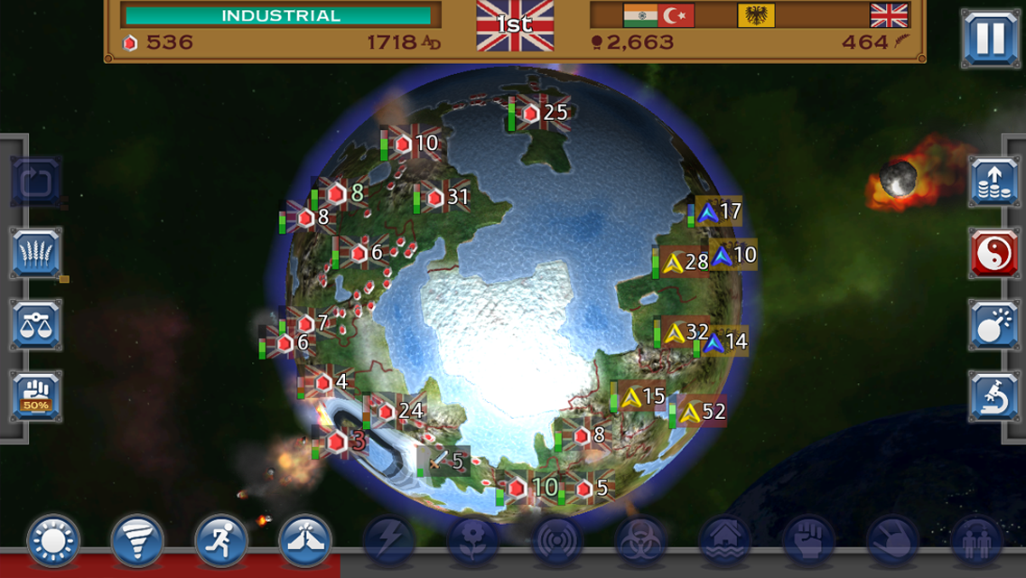 Android application Rapture - World Conquest screenshort