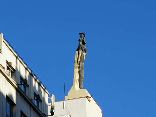 Sculpture on Gran Via Avenue