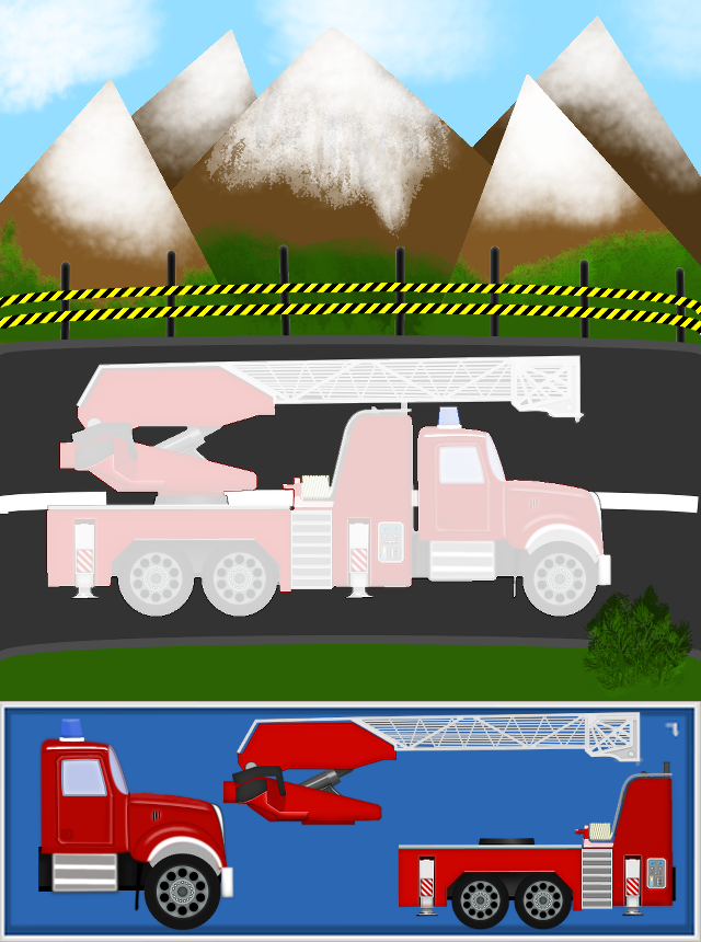 Android application Big Car Puzzle Two screenshort