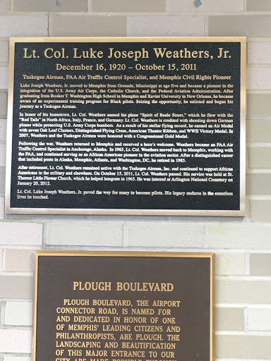 Lt. Col. Luke Joseph Weathers, Jr. December 16, 1920 – October 15, 2011 Tuskegee Airman, FAA Air Traffic Control Specialist, and Memphis Civil Rights Pioneer   Luke Joseph Weathers, Jr. moved to...