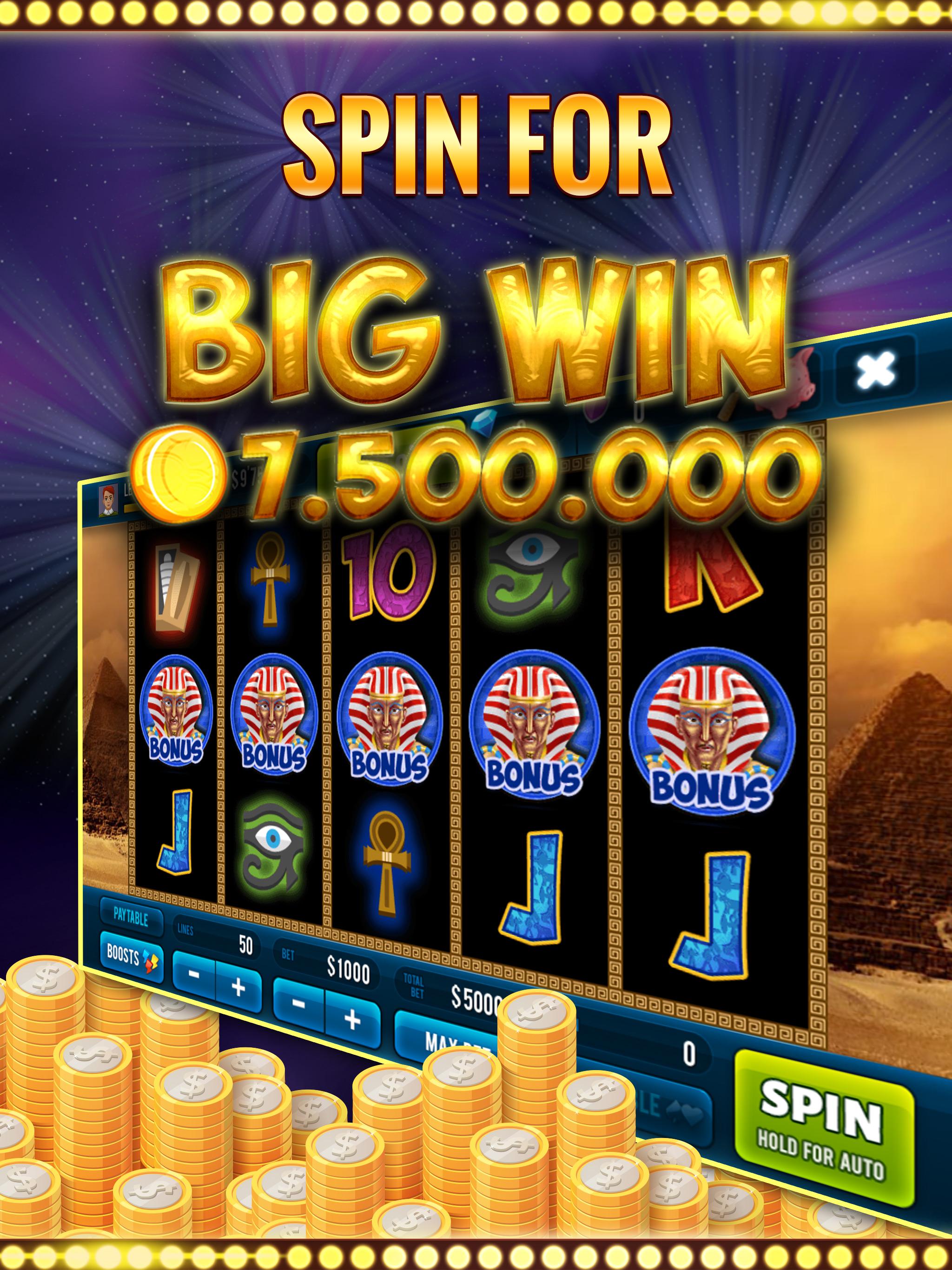 Android application Pharaohs Legend Slots ★ VIP screenshort