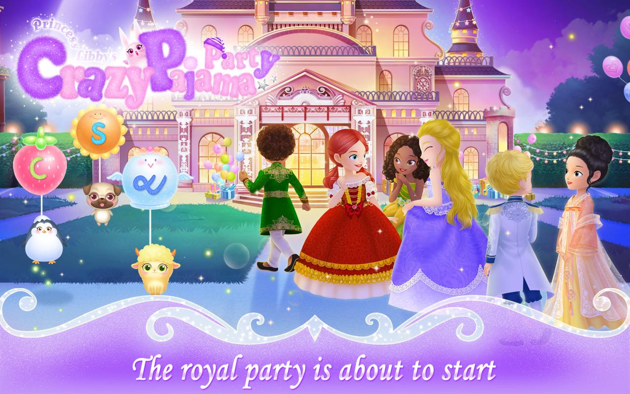 Android application Princess Libby: Pajama Party screenshort
