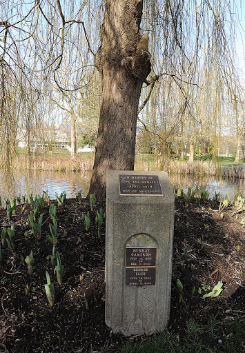 Constructed by artists Barry Dennisson & Gerry Suzuki, this memorial is In memory of CUPE Local 454 members, and the April 28 Day of Mourning. It is located in Rotary Park at the Delta Leisure...