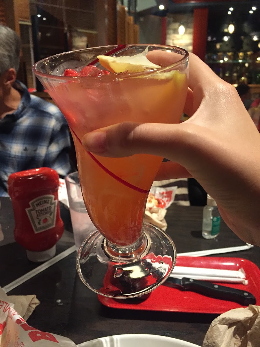 Freckled lemonade: gluten free