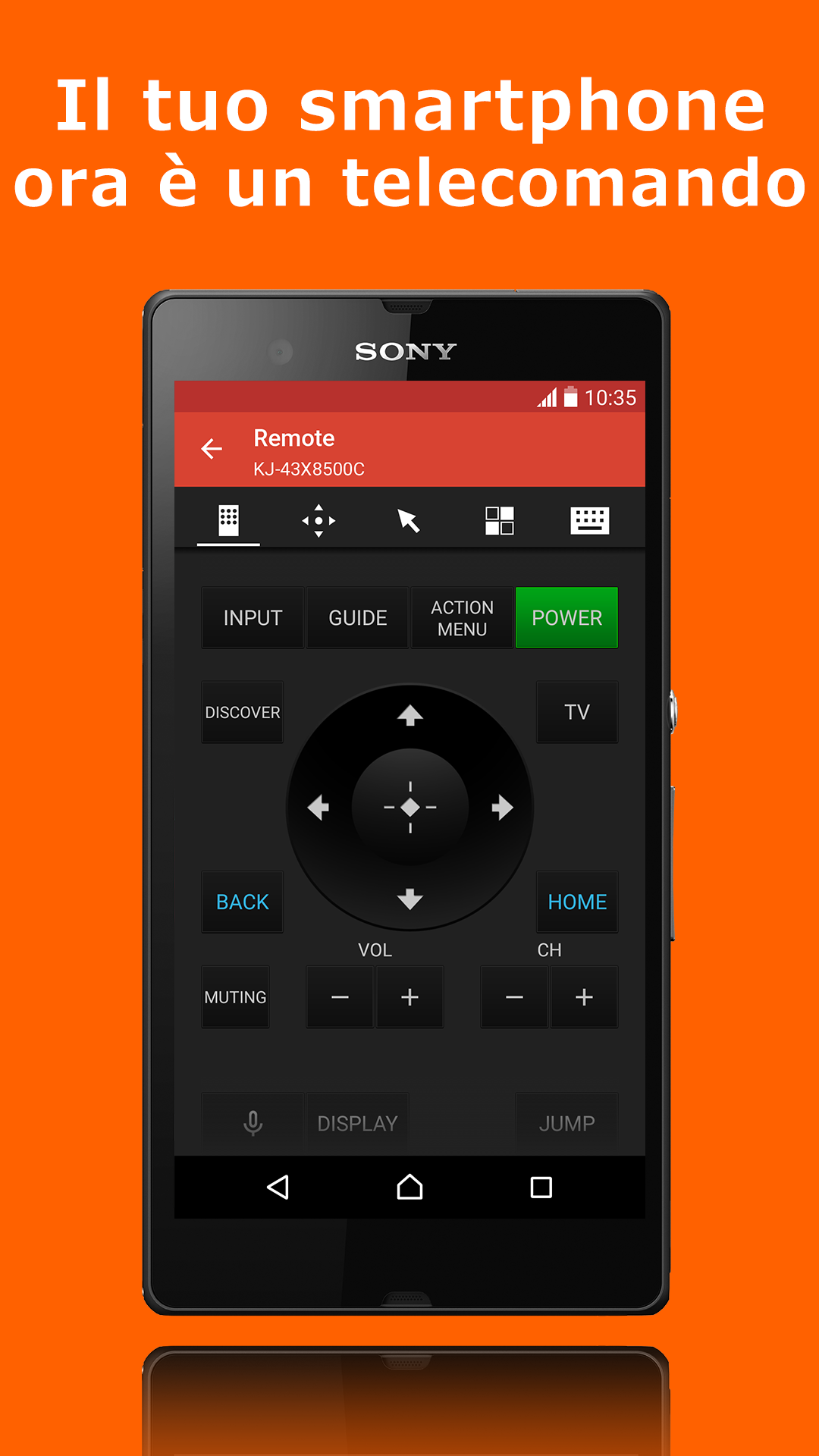 Android application Video & TV SideView : Remote screenshort