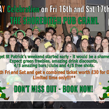 St Patrick's Day Specials
