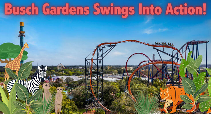 Busch Gardens Swings Into Action!