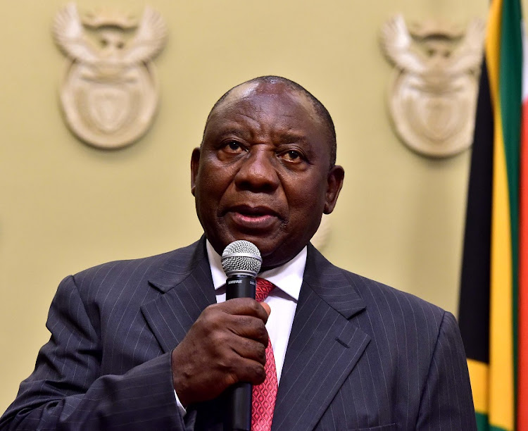 President Cyril Ramaphosa. Picture: ELMOND JIYANE