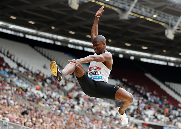 Long jumper Luvo Manyonga. Picture: BRYN LENNON/GETTY IMAGES