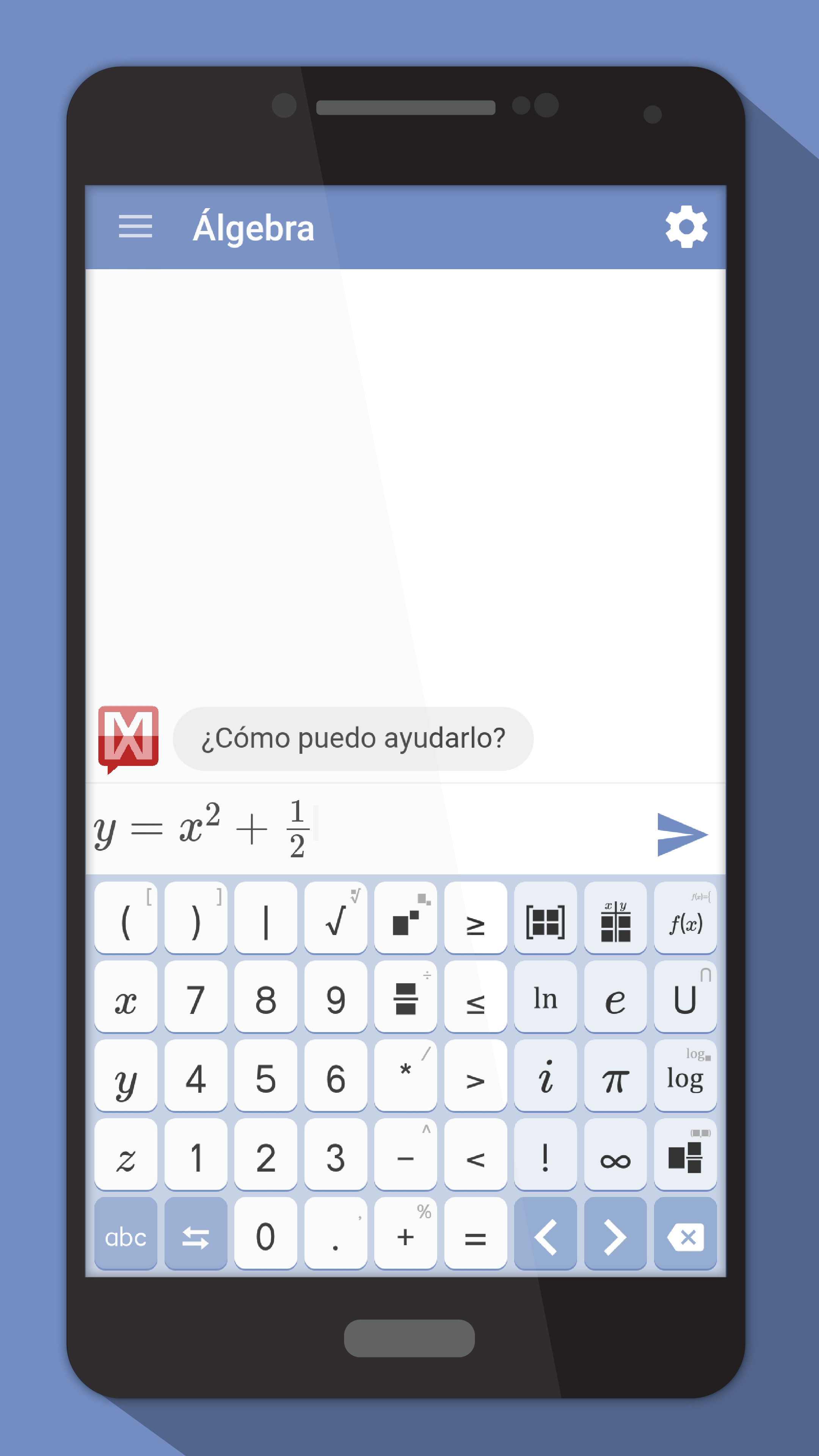 Android application Mathway: Scan & Solve Problems screenshort