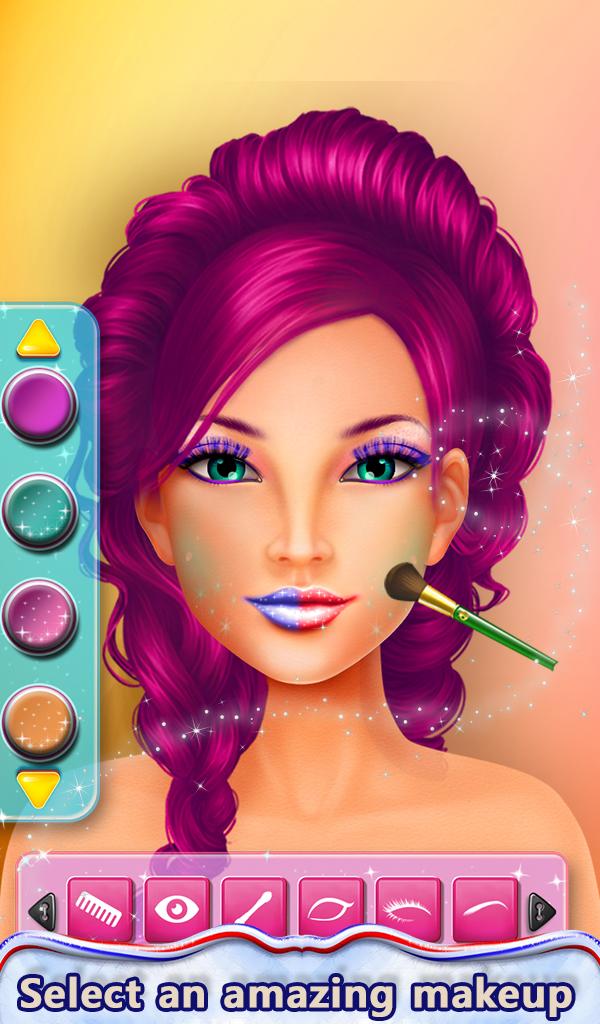 Android application Teenage Sweet 16 Makeover screenshort