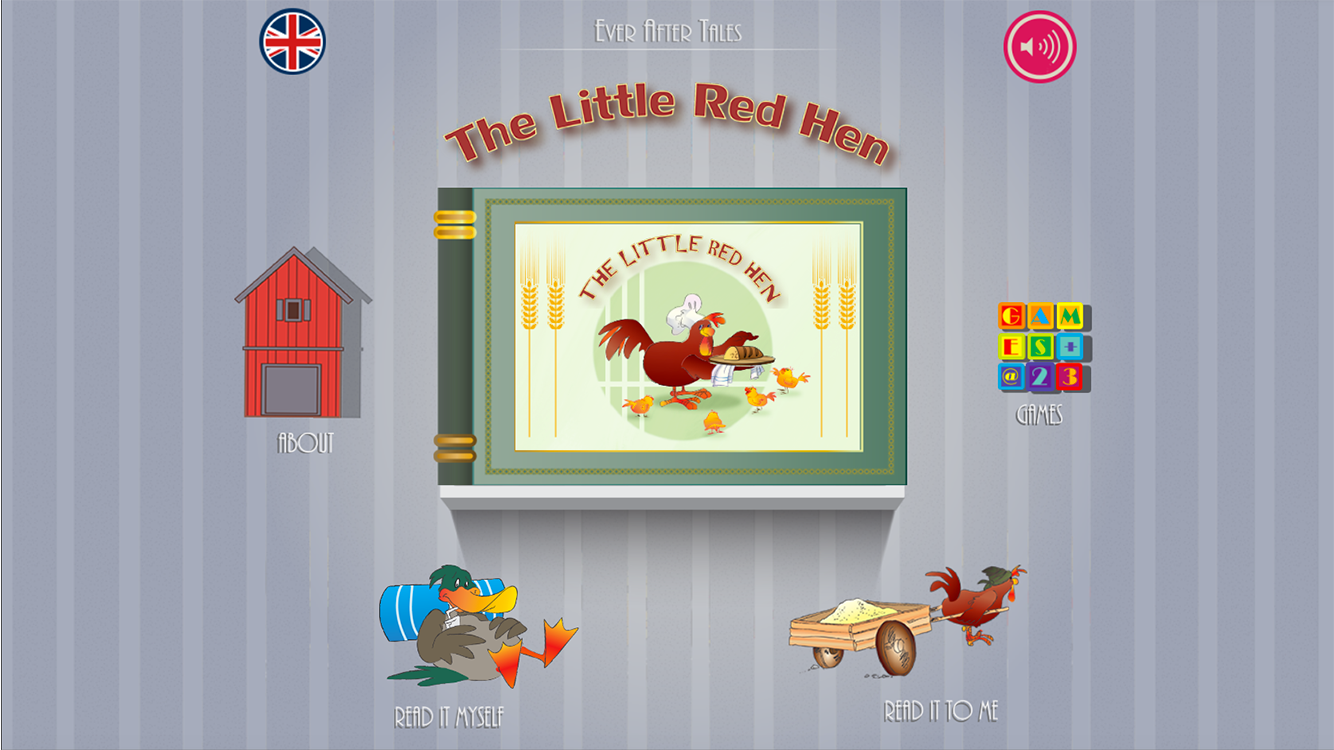 Android application The Not-So Little Red Hen screenshort