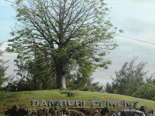 Bamburi Cement company in Mombasa on April 18,2016. Photo file