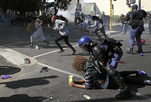 Protests on South African campuses have led to a new plan to enable about 90% of South African families to send young people to universities and colleges.
