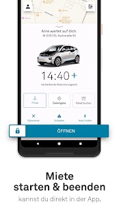 DriveNow Carsharing Screenshot