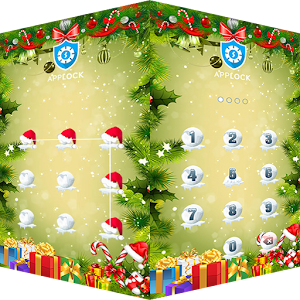 Download AppLock Theme Christmas Green For PC Windows and Mac