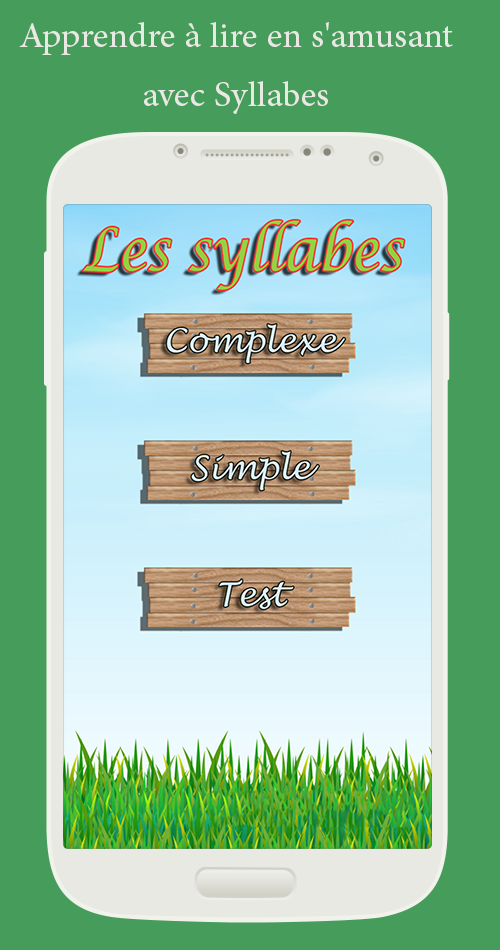 Android application Les Sons des Syllabes screenshort