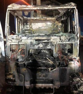 Trucks were attacked in KwaZulu-Natal overnight.