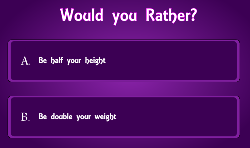 Android application Would You Rather screenshort